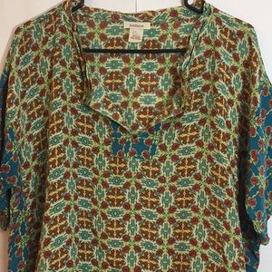 Sundance Silk Blouse Women's Large Flowy
